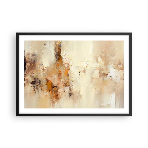 Poster in een zwarte lijst - Ziel van Amber - 70x50 cm
