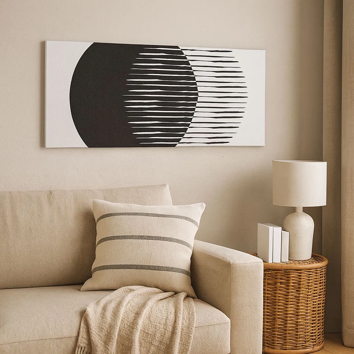 Schilderen op canvas - Zijn alter ego - 100x40 cm