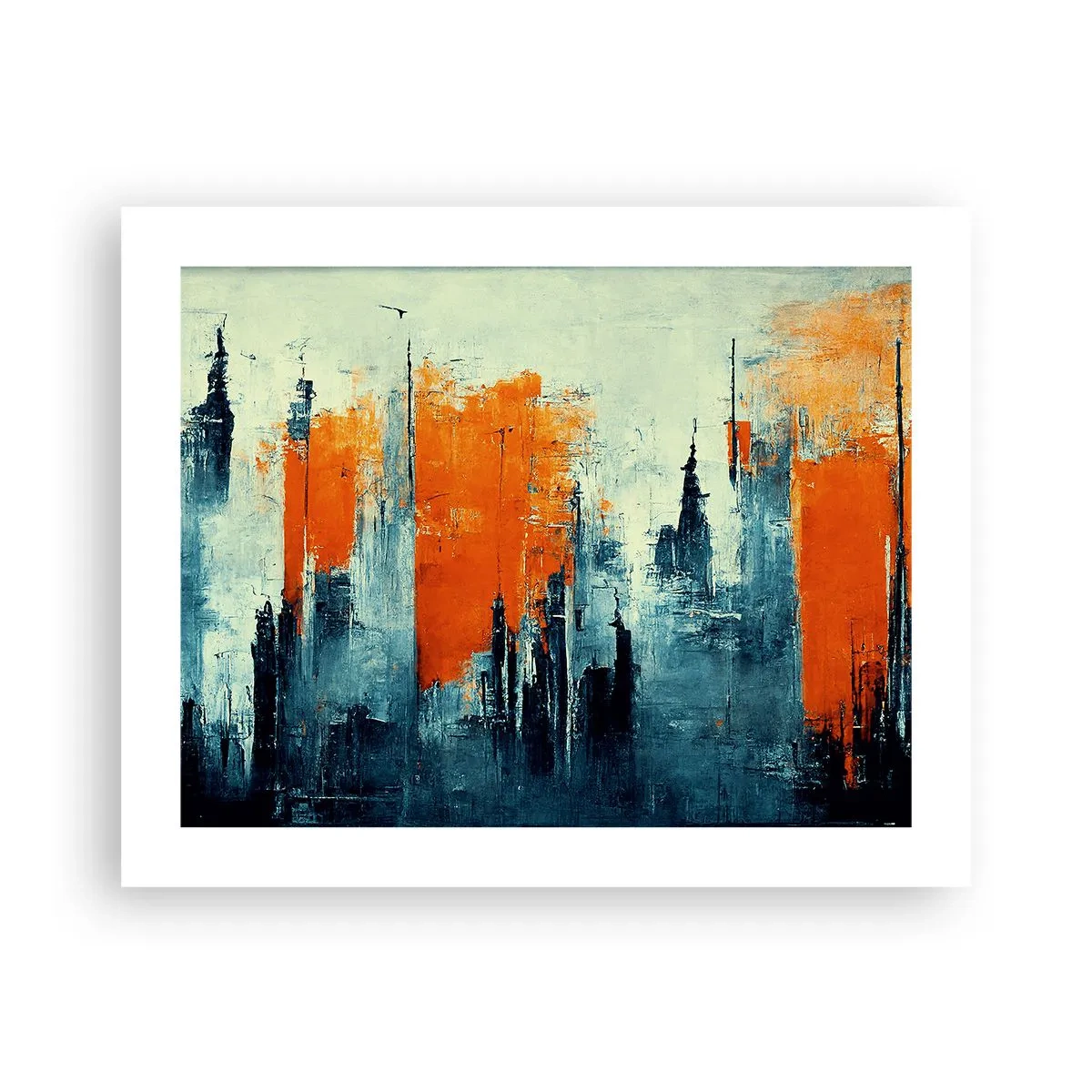 Poster - Modern landschap - 50x40 cm