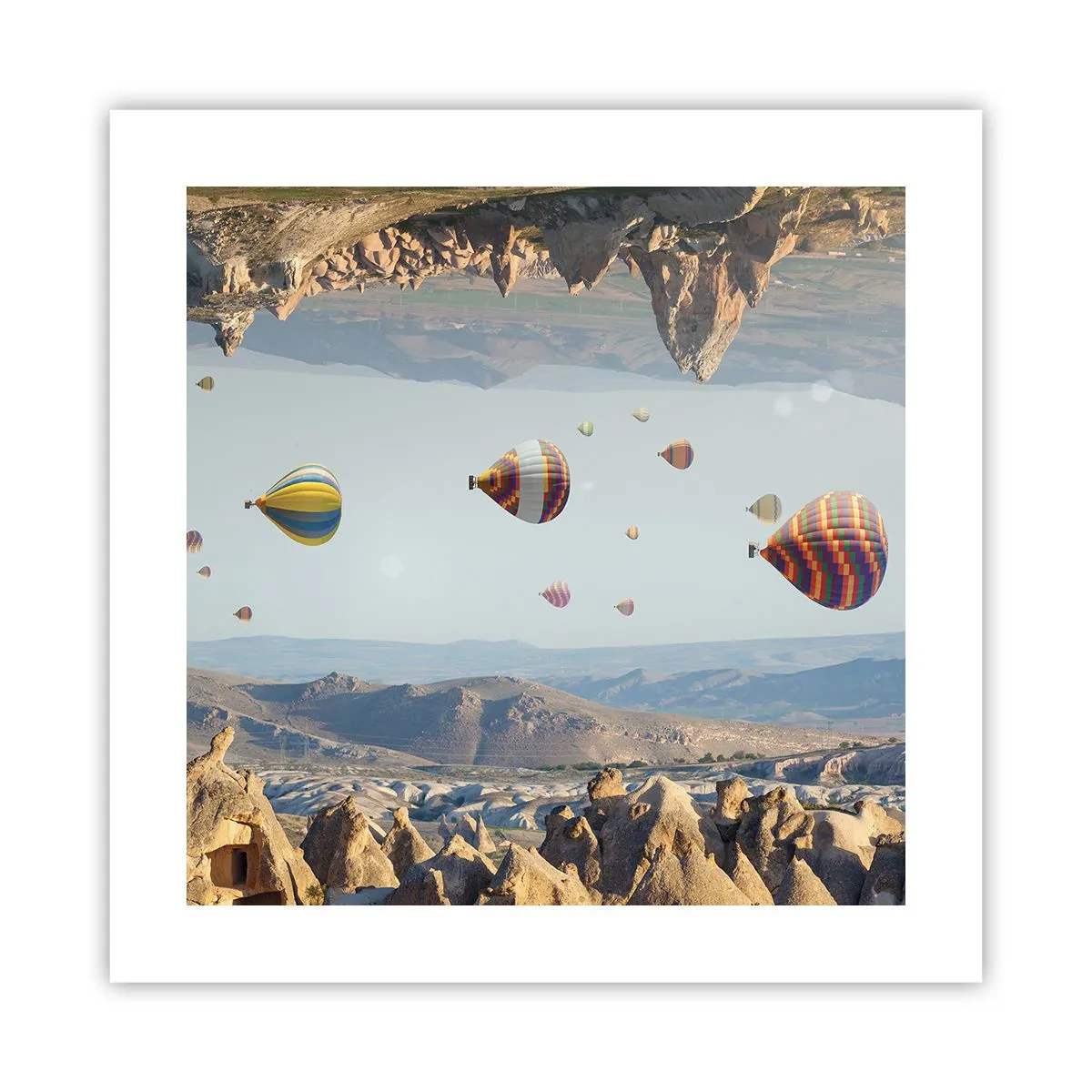 Poster - Alles is hier mogelijk - 40x40 cm