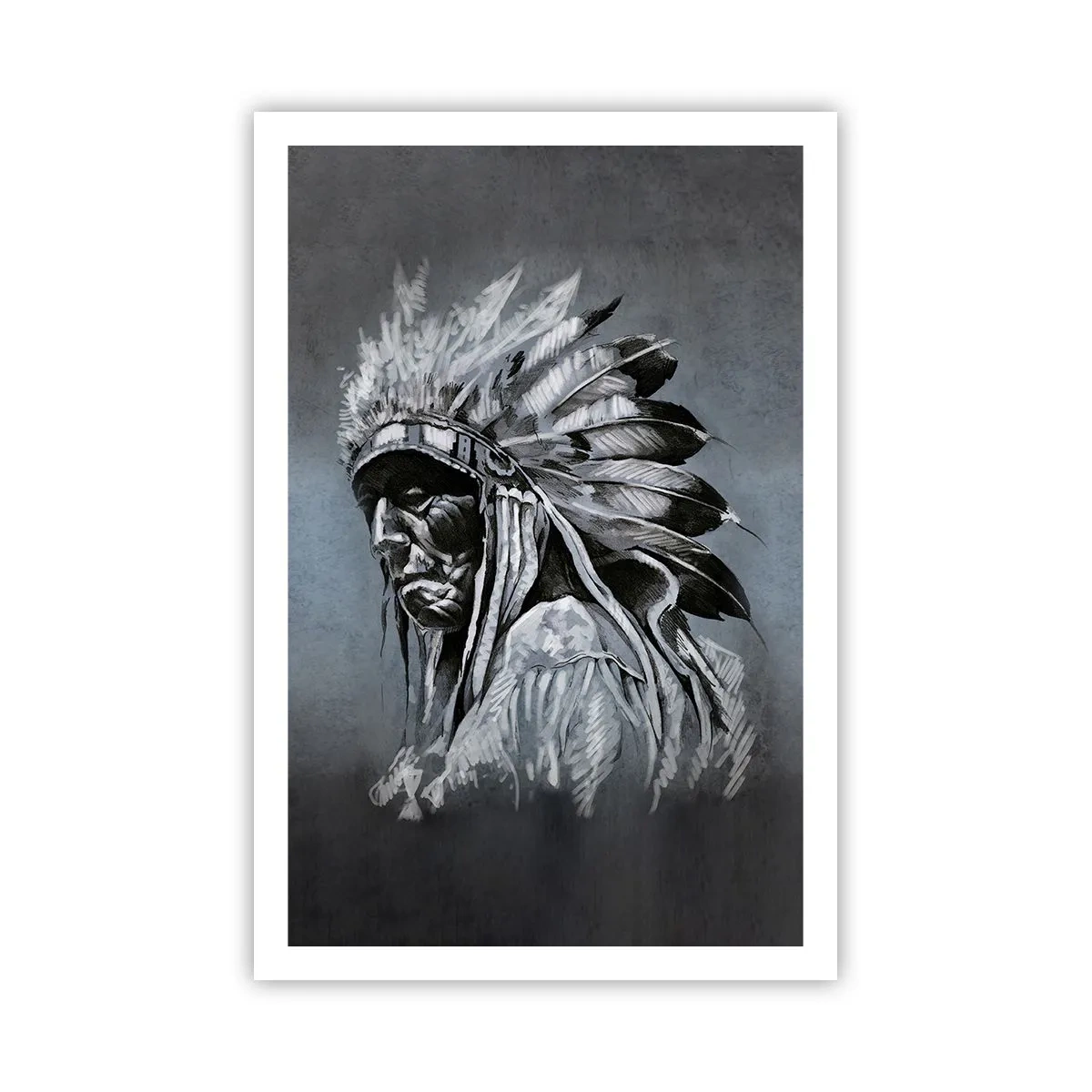 Poster - Keer terug naar de wortels - 61x91 cm