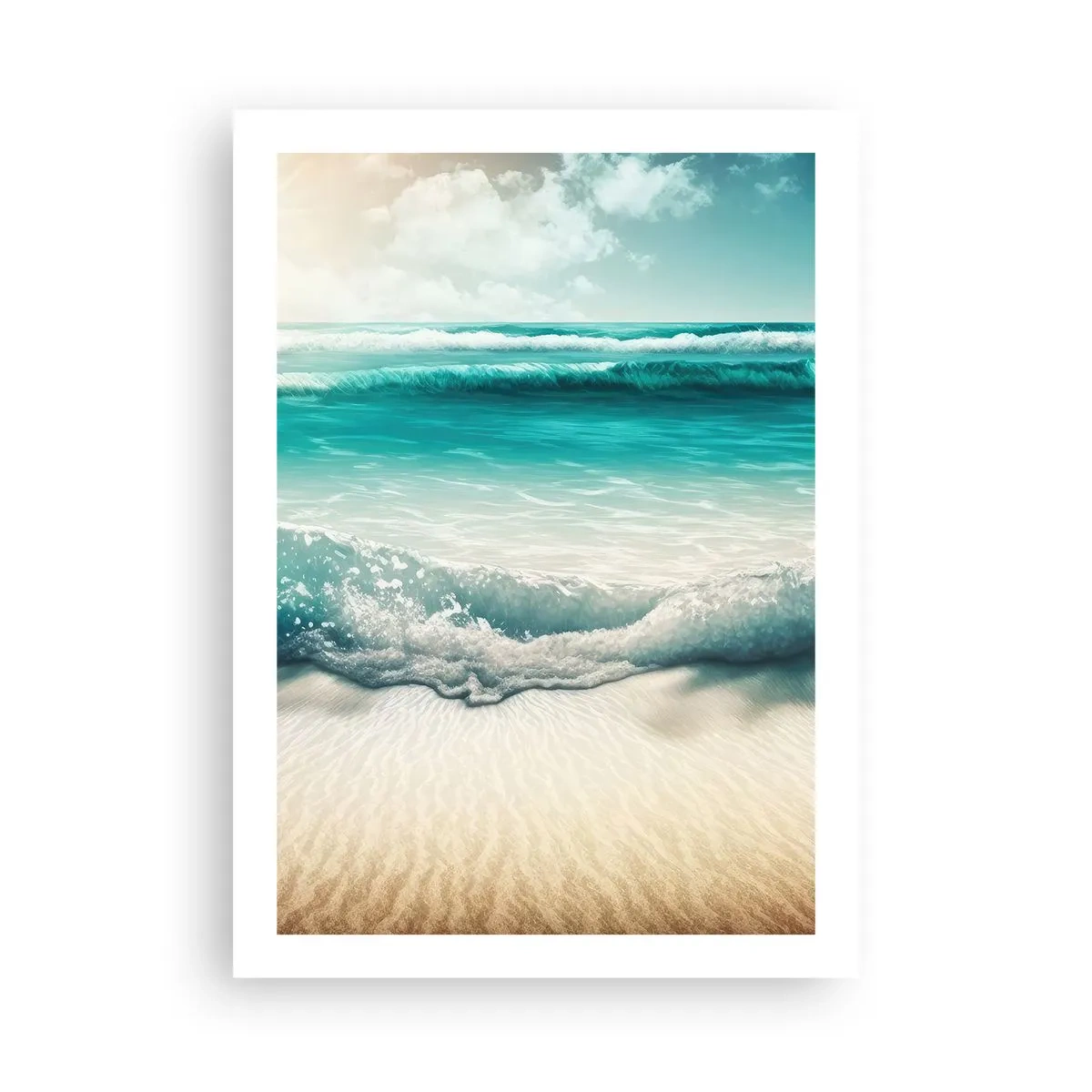 Poster - De vrede van de oceaan - 50x70 cm