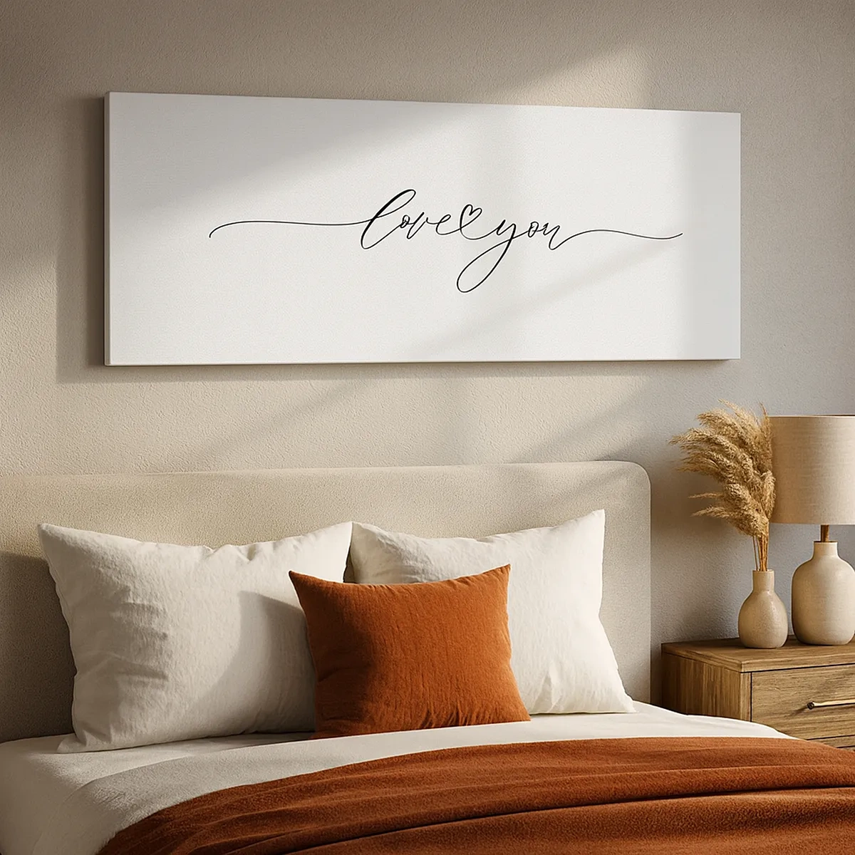 Schilderen op canvas - Zwart op wit - 30x30 cm