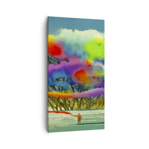 Schilderen op canvas - Breng deze wereld tot leven - 55x100 cm