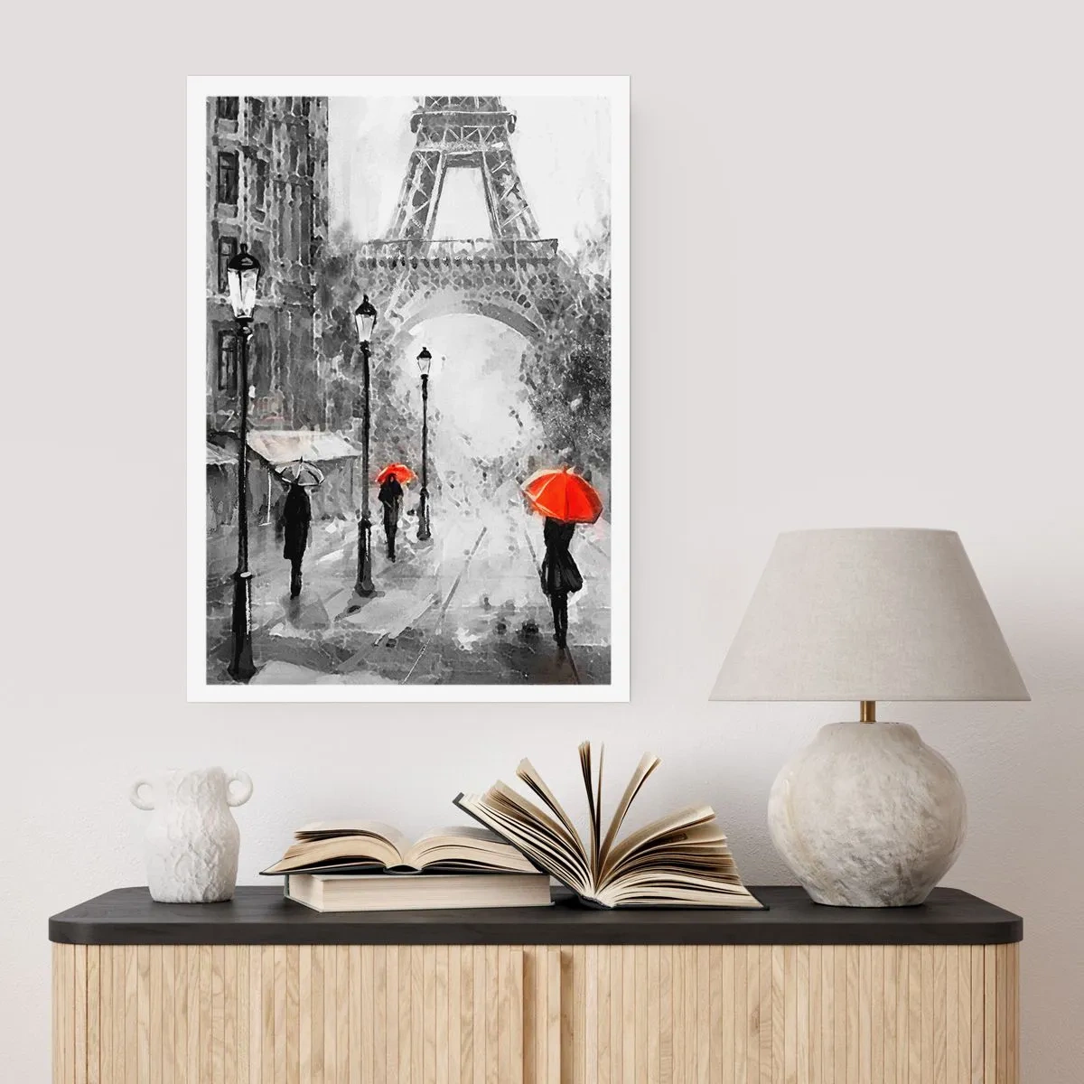Poster - Alle wegen leiden naar haar - 70x100 cm