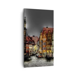 Schilderen op canvas - Het enige wat ontbreekt is een betoverde koets - 45x80 cm