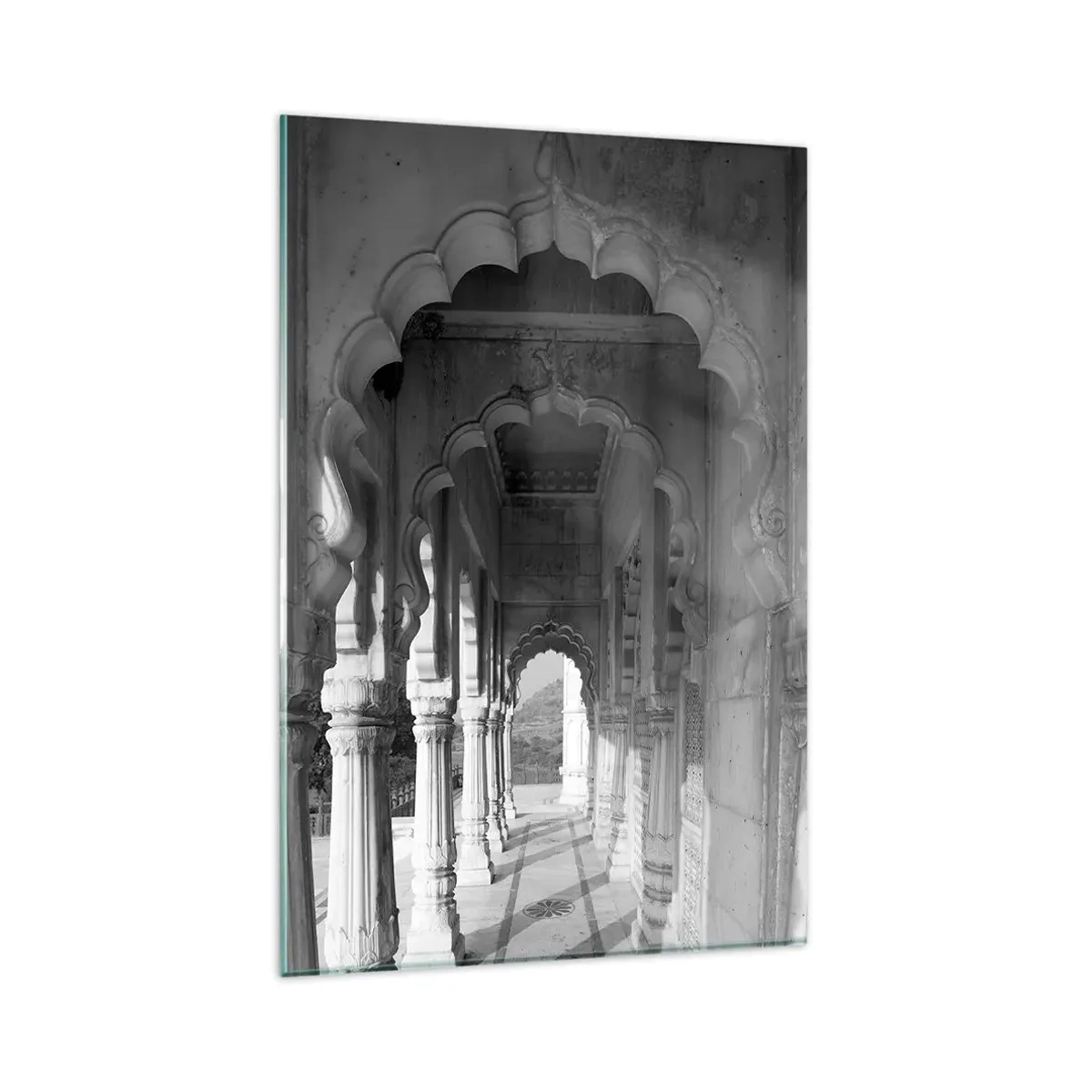 Schilderen op glas - Oosterse sprookjes spelen zich hier af - 80x120 cm