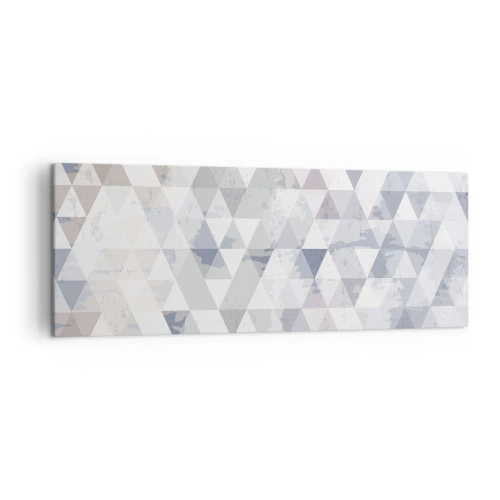 Schilderen op canvas - In ritme op drie - 140x50 cm