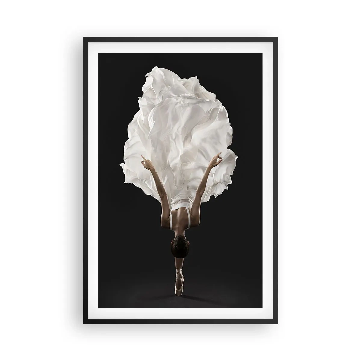 Poster in een zwarte lijst - Een buitengewoon einde - 61x91 cm