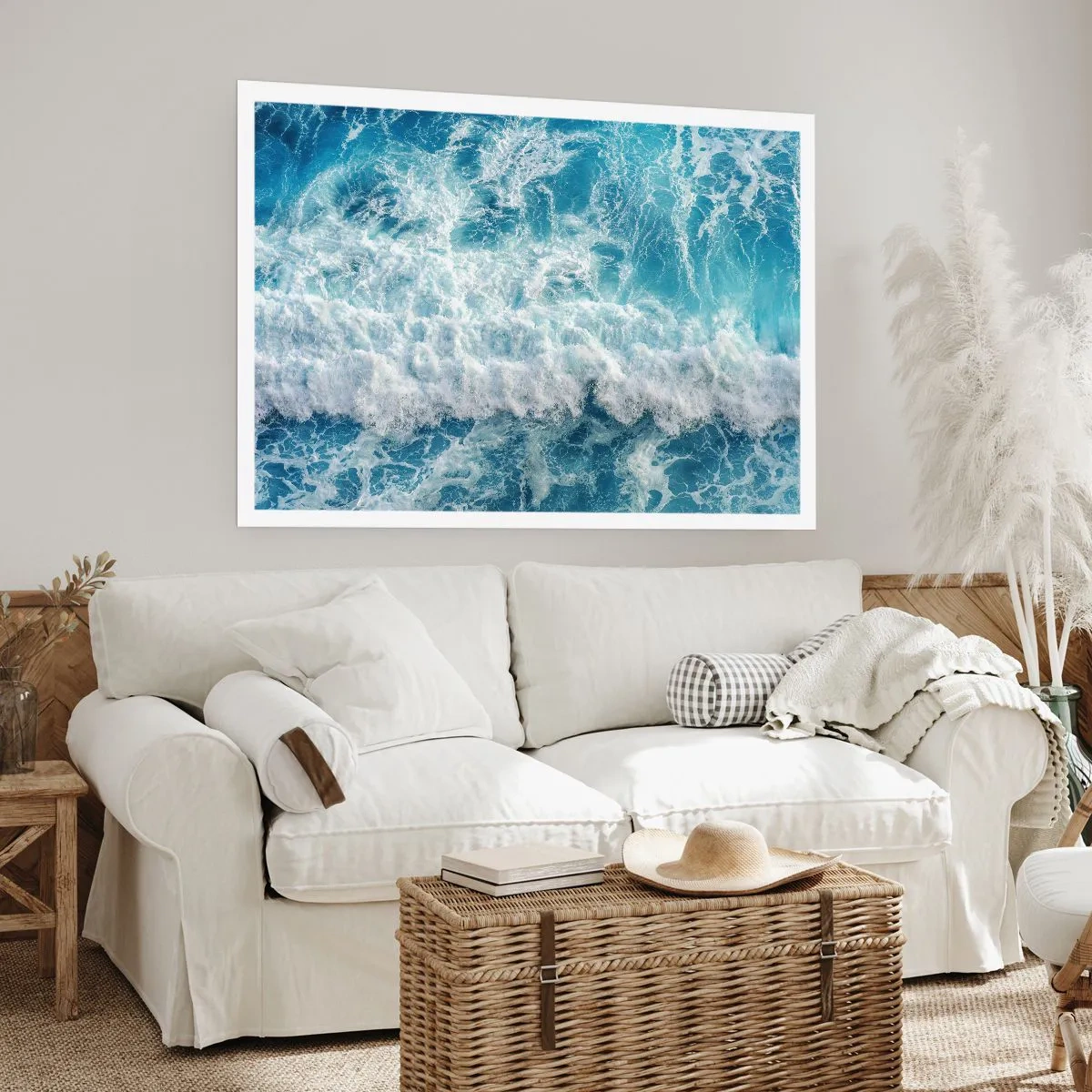 Poster - Vrolijk en springend - 40x30 cm