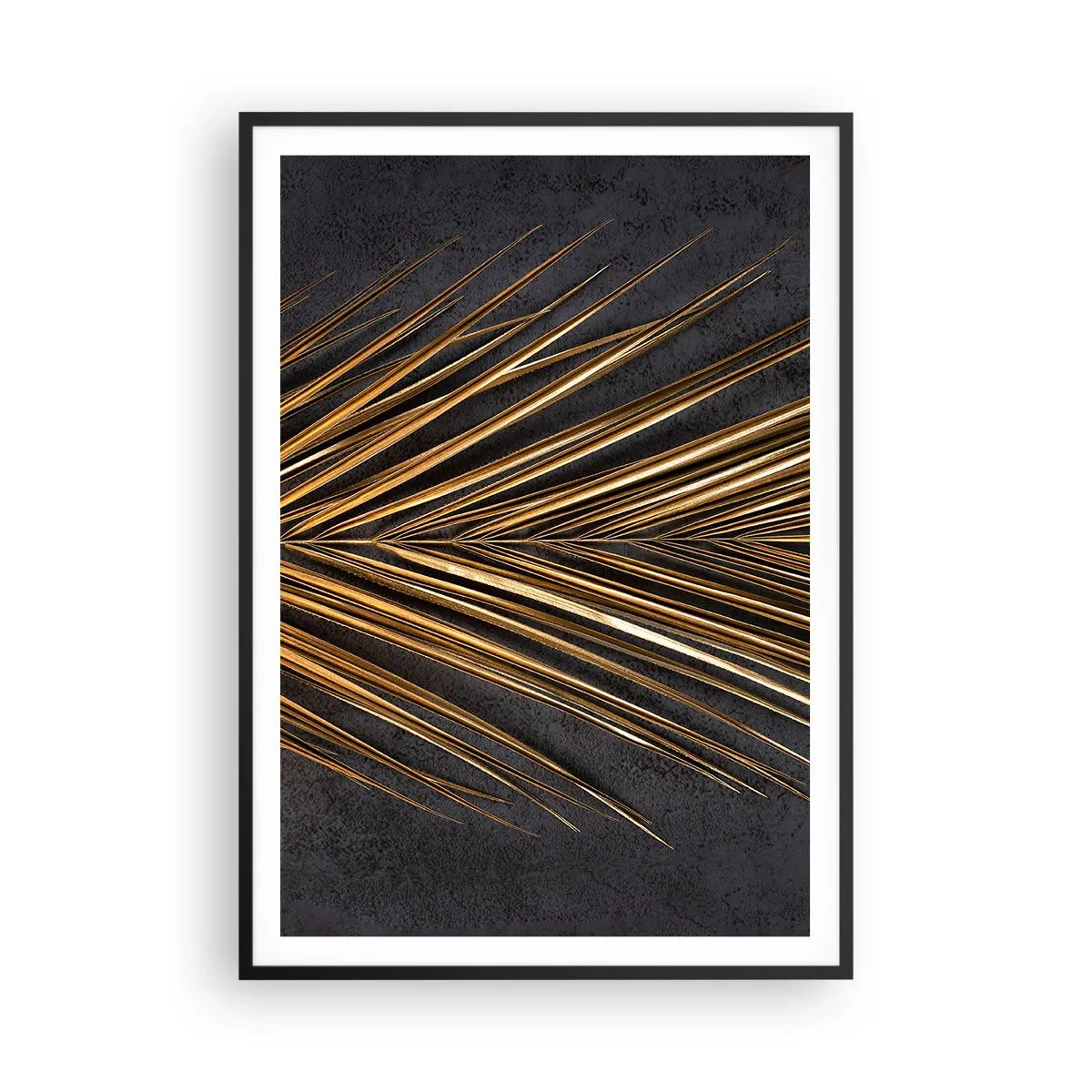 Poster in een zwarte lijst - Het goud van de tropen - 70x100 cm