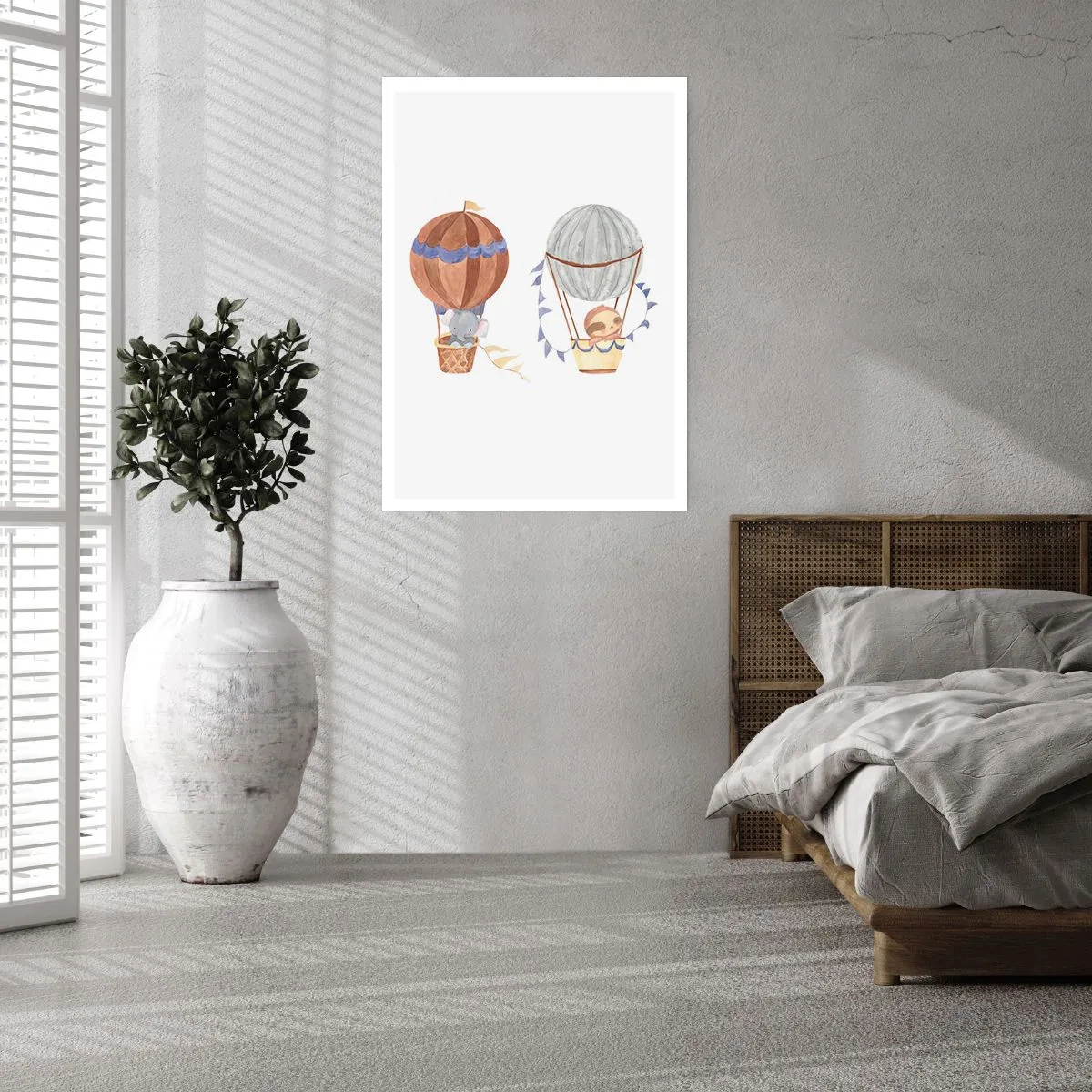 Poster - Vrienden onderweg - 61x91 cm