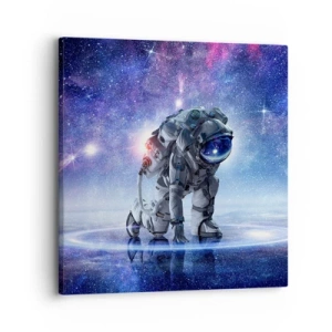 Schilderen op canvas - De sterrenhemel boven mij - 30x30 cm
