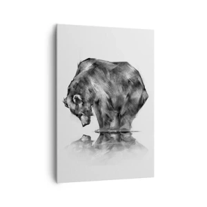 Schilderen op canvas - Leuk om een geliefde persoon te zien - 70x100 cm