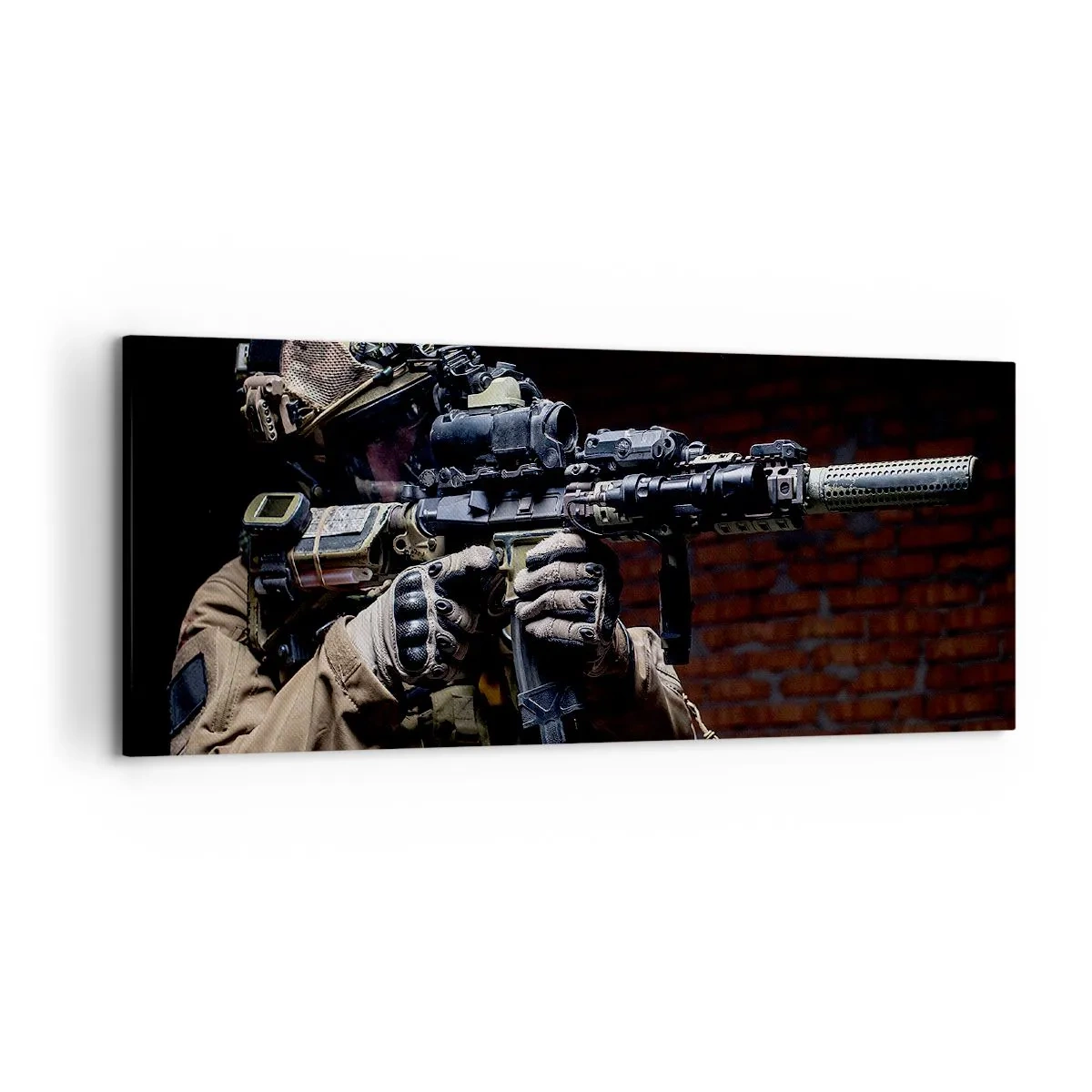 Schilderen op canvas - Dodelijk effectief - 120x50 cm