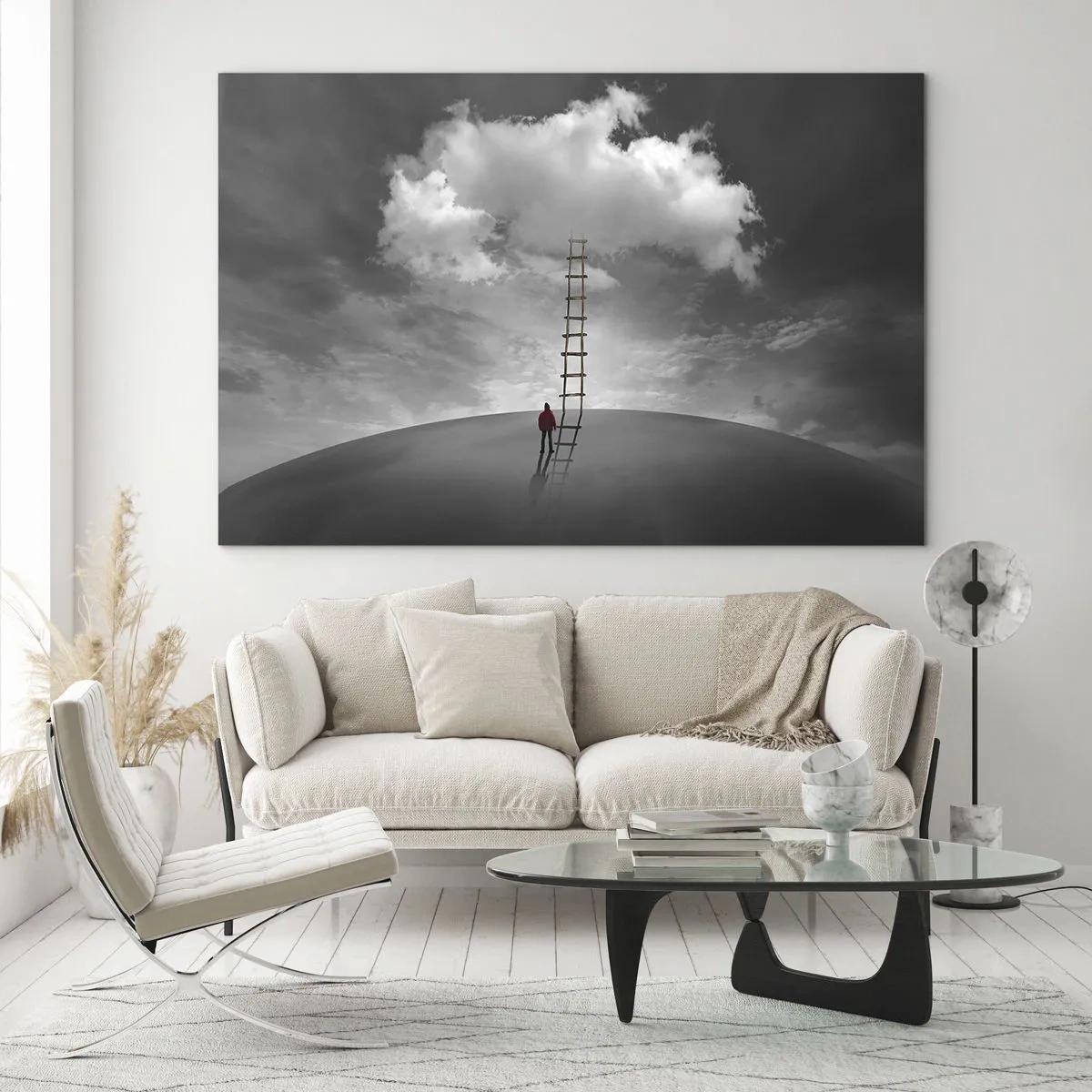 Schilderen op glas - Alles is mogelijk - 120x80 cm