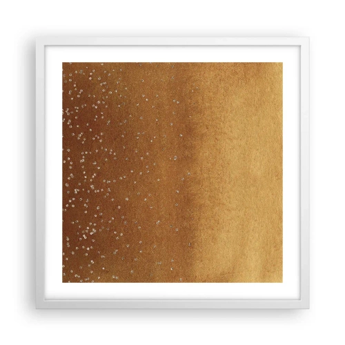 Poster in een witte lijst - De geboorte van het licht - 50x50 cm