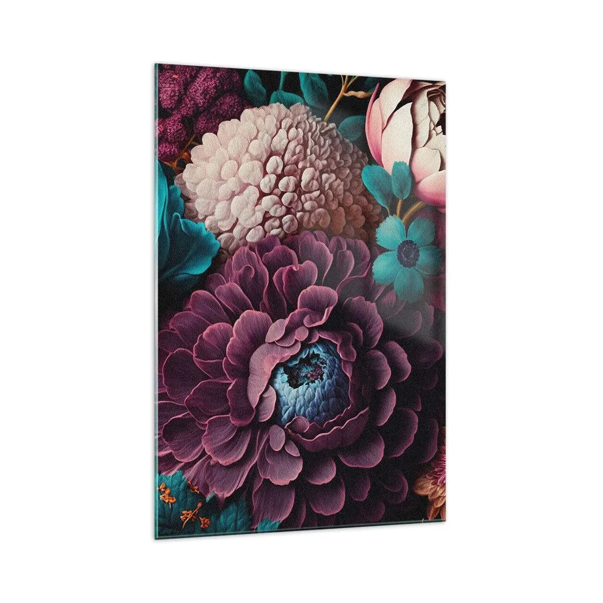 Schilderen op glas - Natuur in overvloed - 70x100 cm