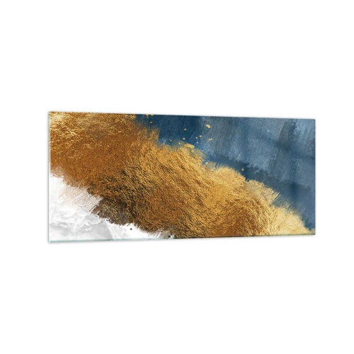 Schilderen op glas - De kleuren van de zomer - 120x50 cm