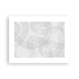 Poster - Er is geen rechte weg - 40x30 cm