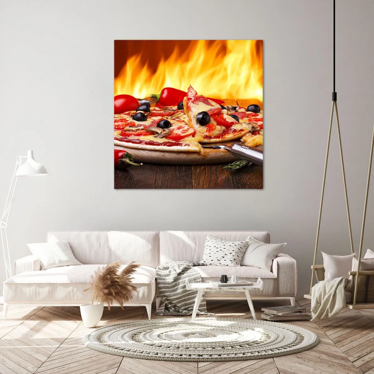 Schilderen op canvas - From Italy with love - 70x70 cm