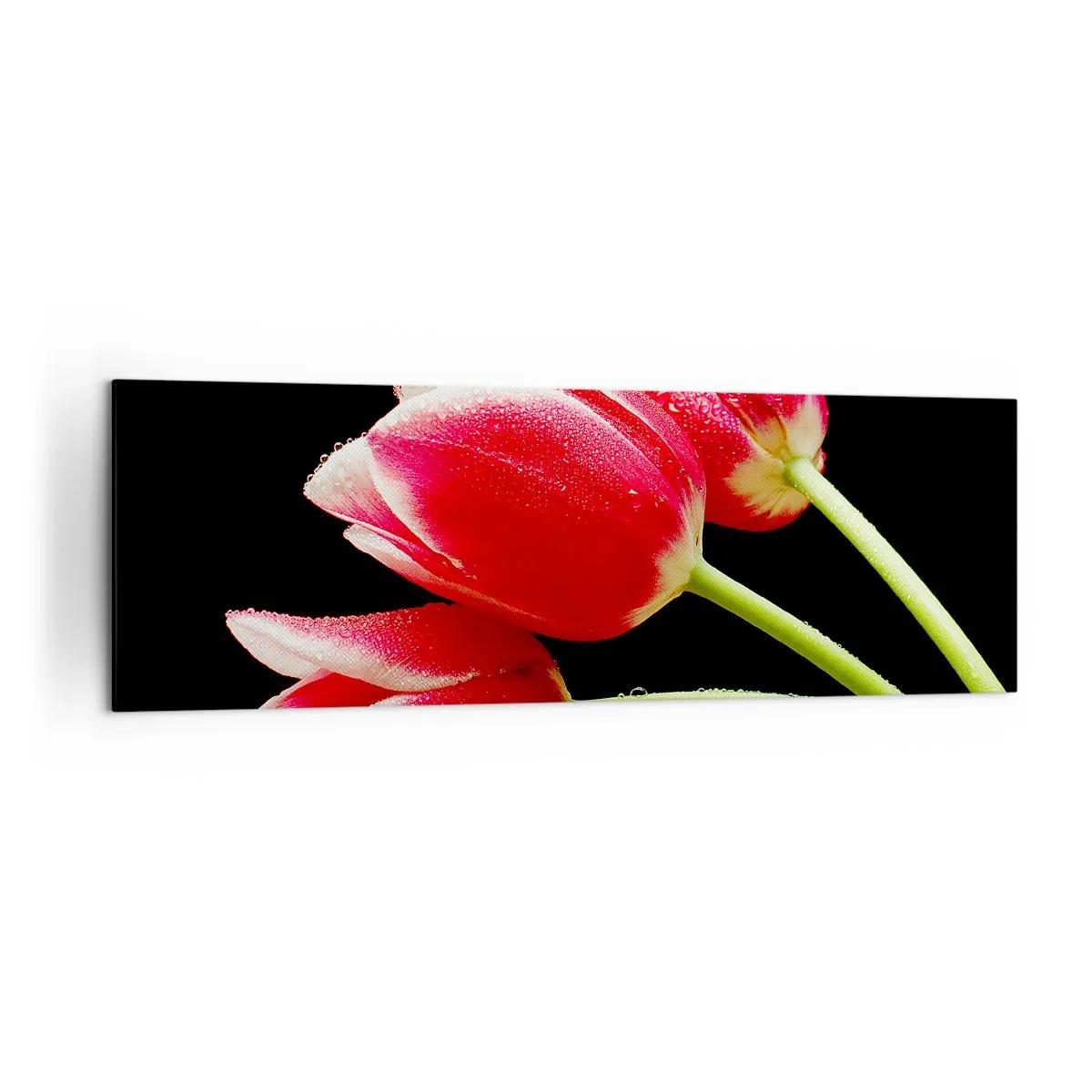 Schilderen op canvas - Een belofte van pure liefde - 160x50 cm