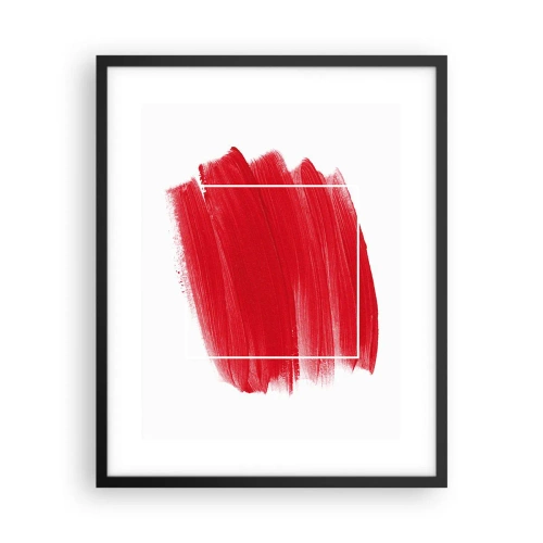 Poster in een zwarte lijst - Uit het frame - 40x50 cm