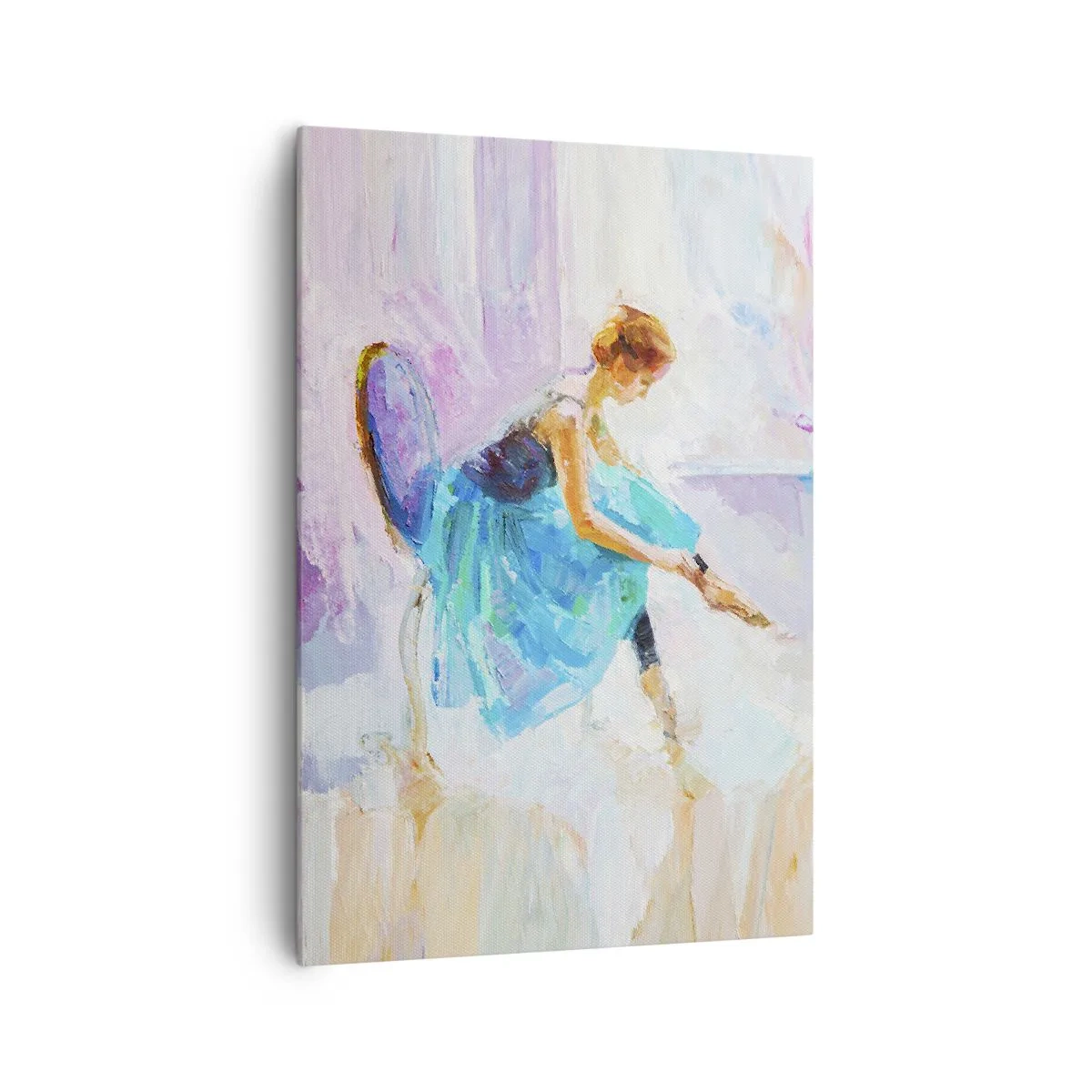 Schilderen op canvas - Onuitsprekelijke gratie, subtiele charme - 70x100 cm