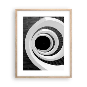 Een poster in een licht eiken lijst - Tot de kern van de zaak - 40x50 cm