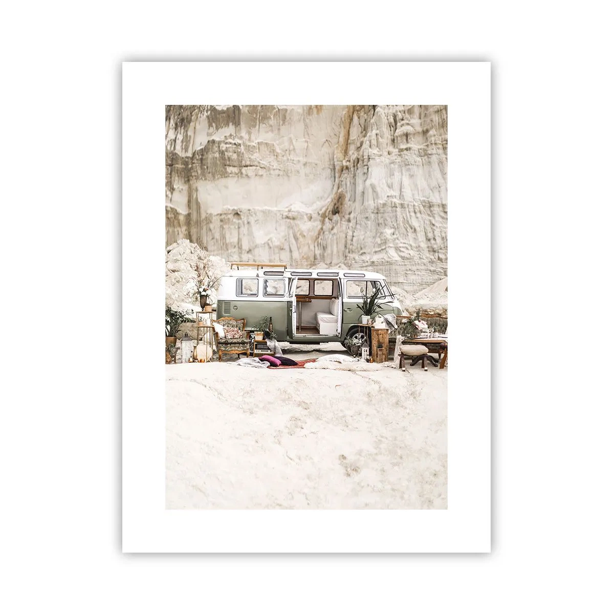 Poster - Er is de tijd om aan de reis te beginnen - 30x40 cm