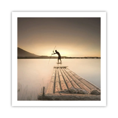 Poster - Voor het slapen gaan - 60x60 cm