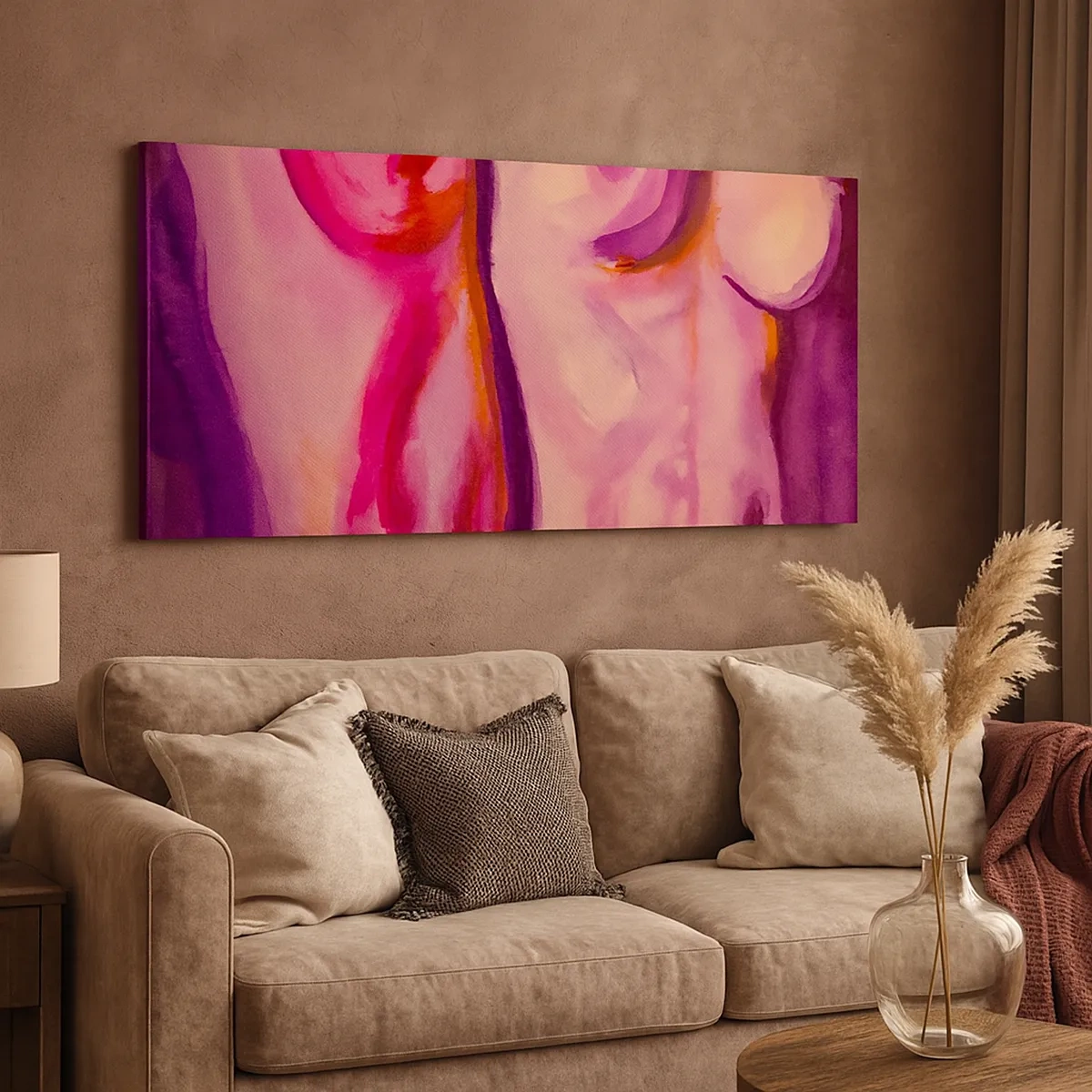 Schilderen op canvas - Ode aan vrouwelijkheid - 30x30 cm