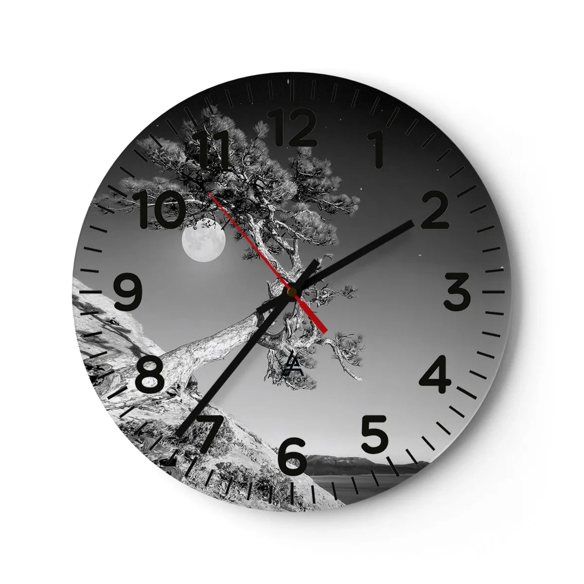 Wandklok - Klok - Een zegevierende jager - 30x30 cm