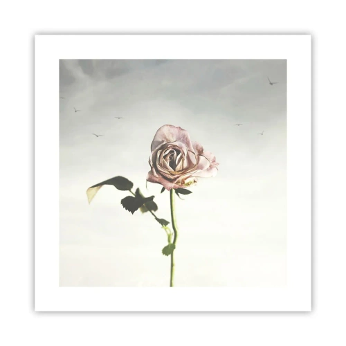 Poster - Begroeting van de lente - 40x40 cm