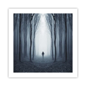 Poster - En alles is eenvoudig en duidelijk - 50x50 cm