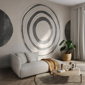 Zelfklevend Fotobehang Deluxe Sticker - Wat belangrijk is, is wat er tussenin zit - Wielen, Minimalistisch, Modern - 100x70 cm