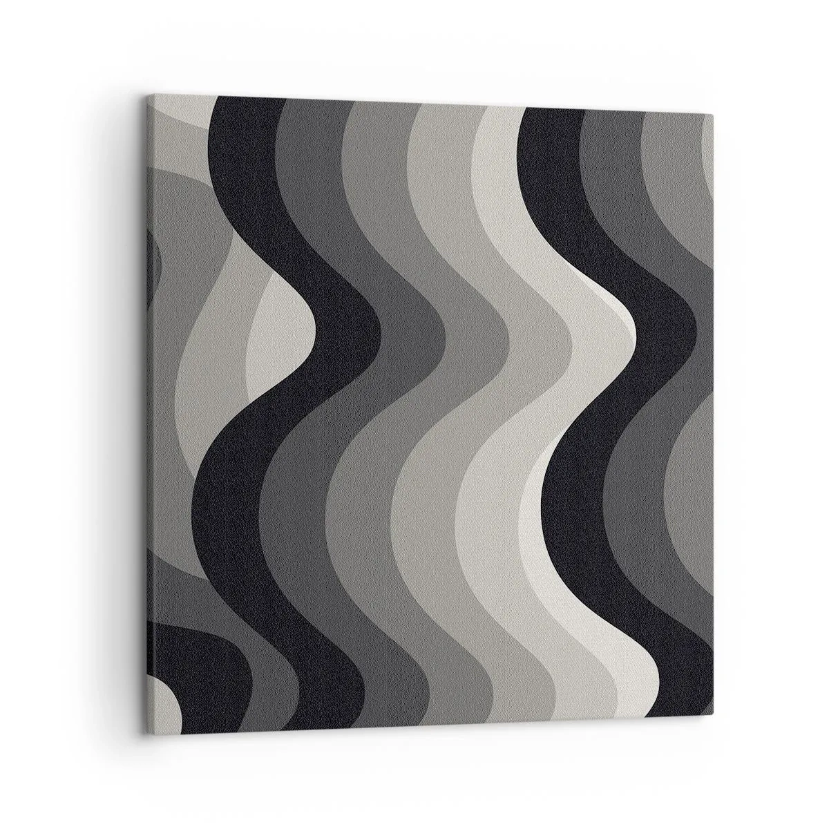 Schilderen op canvas - Golf na golf - 50x50 cm