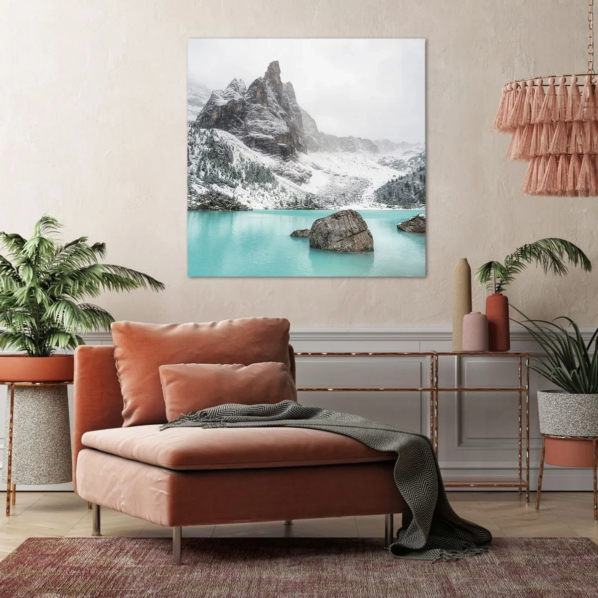 Schilderen op canvas - Bewakend - 40x40 cm