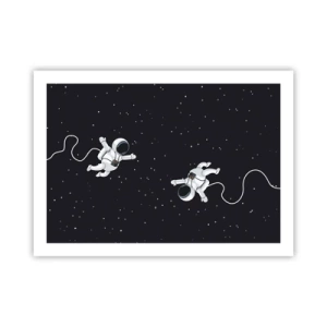 Poster - Kosmische dans - 70x50 cm