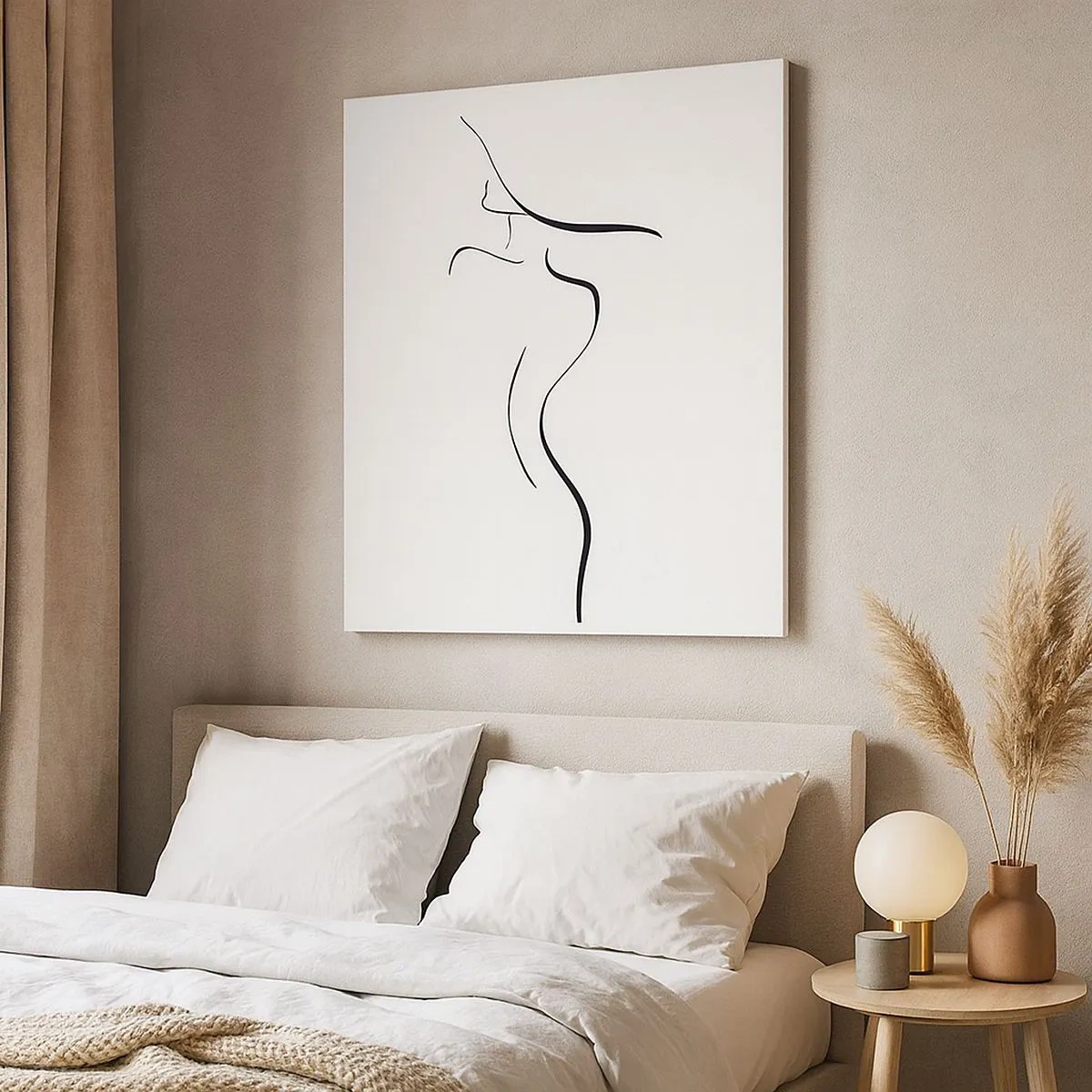 Schilderen op canvas - Ongrijpbaar als een golf - 30x30 cm