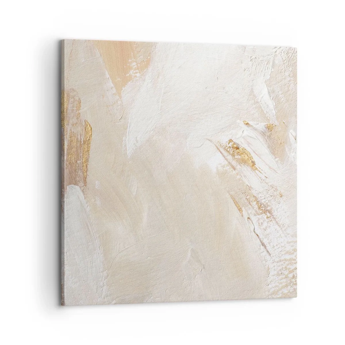 Schilderen op canvas - Pastelkleurige compositie - 60x60 cm