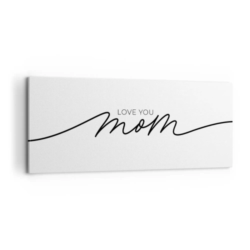 Schilderen op canvas - Grote emotie - 100x40 cm