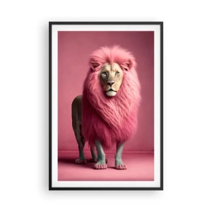 Poster in een zwarte lijst - En je bent niet meer bang - 61x91 cm