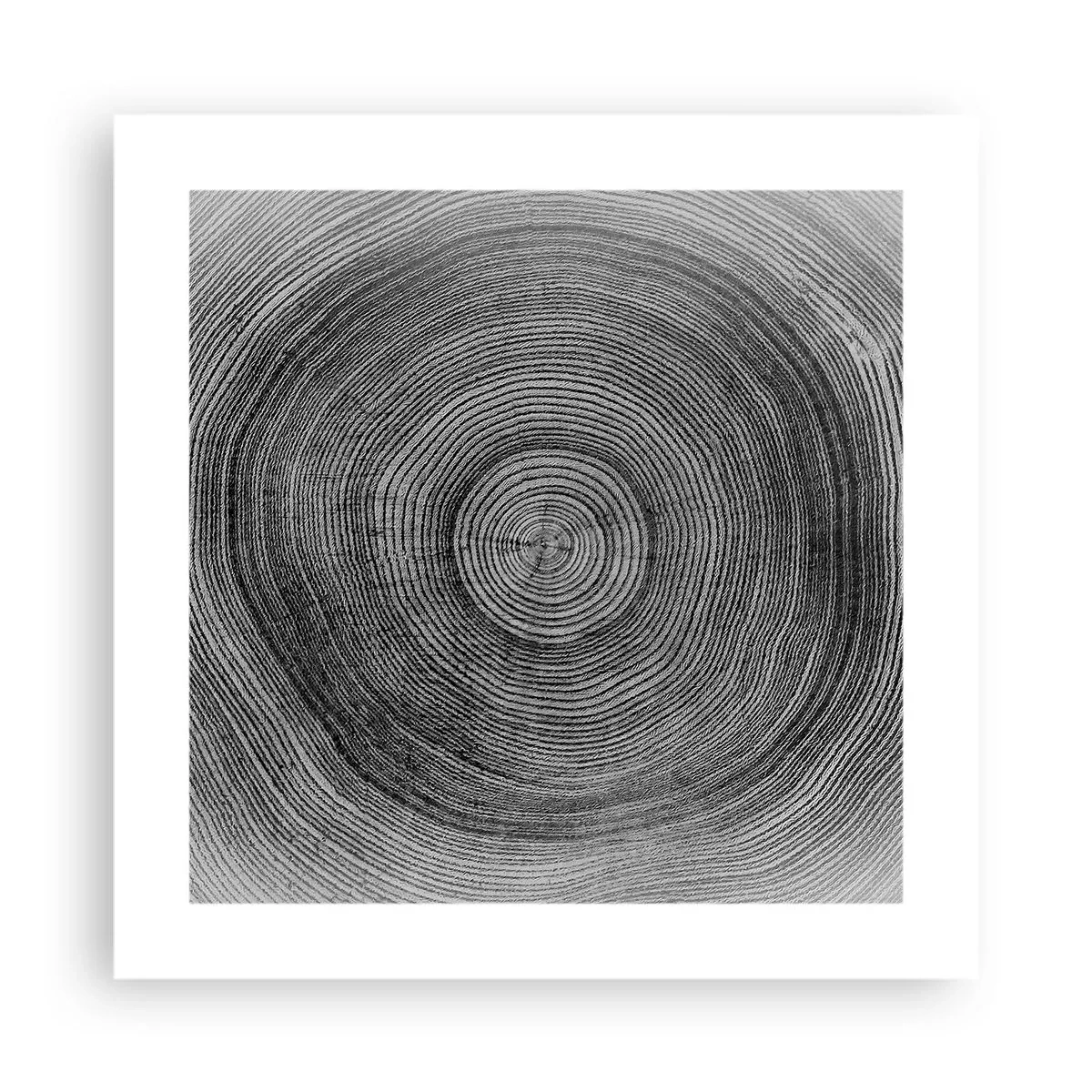 Poster - Teken van de tijden - 40x40 cm