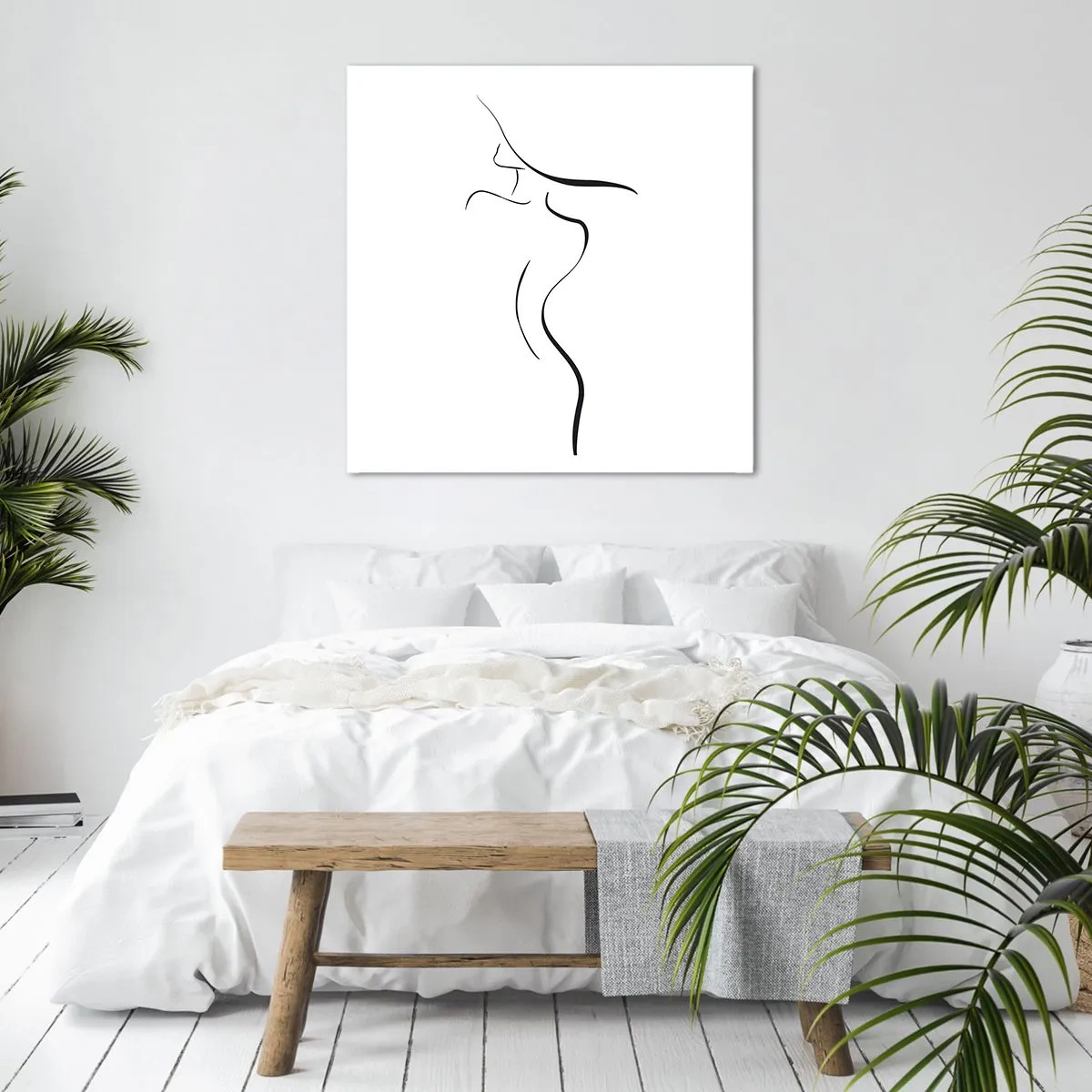 Schilderen op canvas - Ongrijpbaar als een golf - 70x70 cm