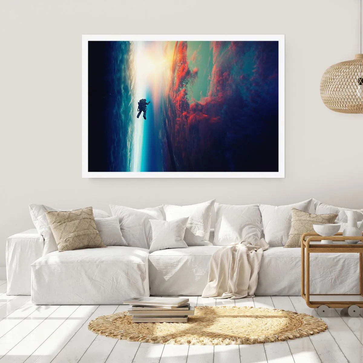 Poster - Ga het universum tegemoet - 91x61 cm