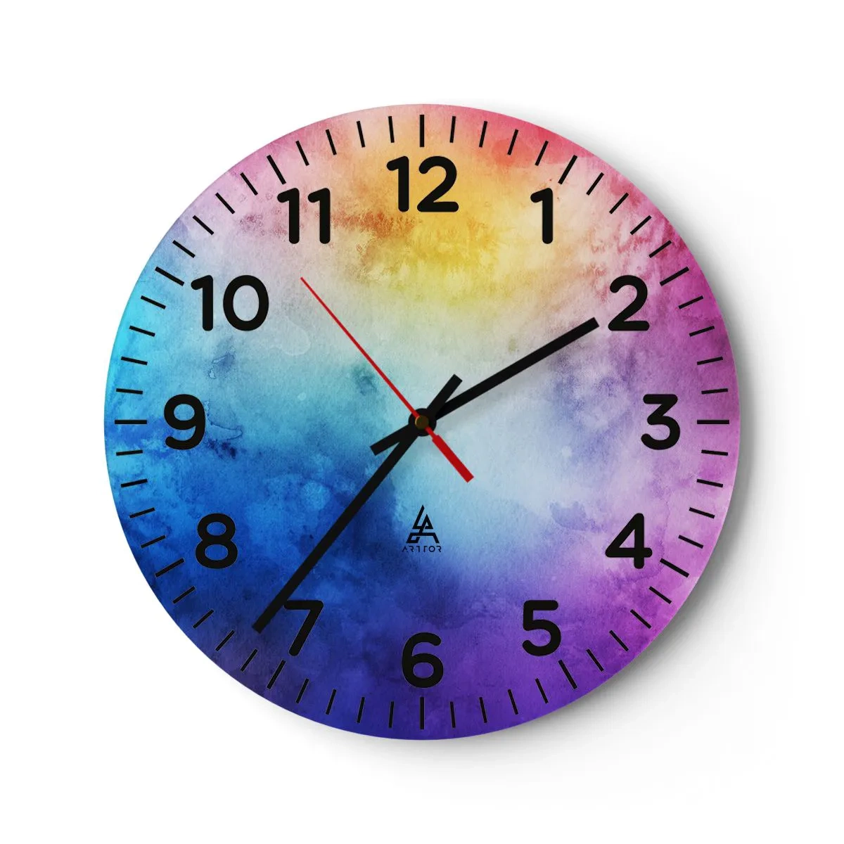 Wandklok - Klok - Bijna in de wolken - 30x30 cm