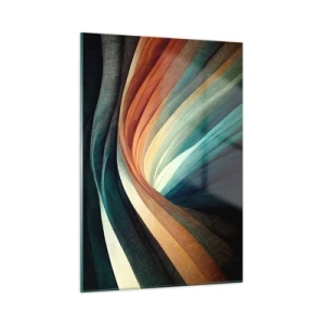 Schilderen op glas - Geweven uit kleuren - 50x70 cm
