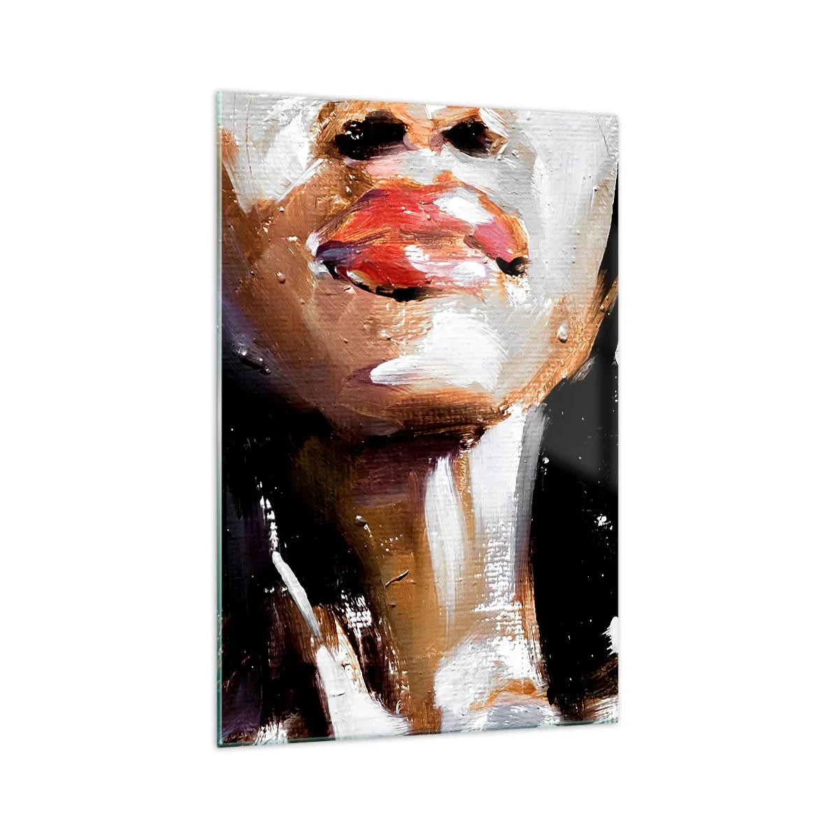 Schilderen op glas - Trots zonder vooroordelen - 70x100 cm