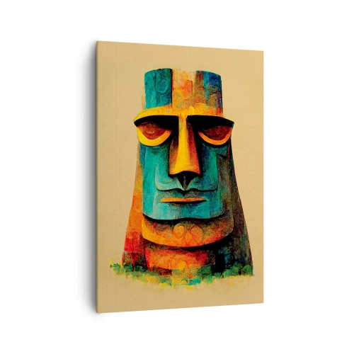 Schilderen op canvas - Statig, toch lief - 70x100 cm